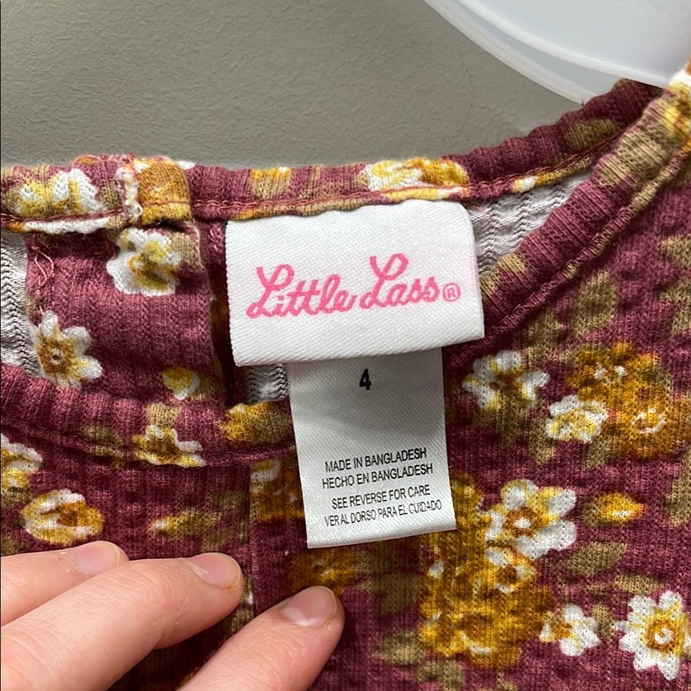 Little Las Floral Dress size 4 - Picture 2 of 7